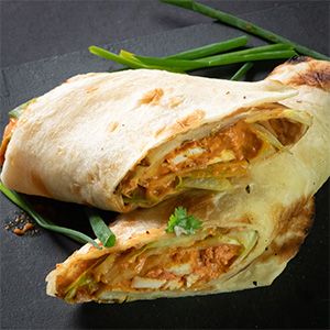 Butter Chicken Wrap